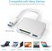 CATECK 【Upgraded Version】 XQD Card Reader USB 3. 0 SD(HC/XCTF Card Reader with USB3. 0x2 Fast Speed Up to 5Gbps ,Compatible with Sony GM Series XQD and TF/SD/SDHC Cards, for Windows/Mac OS.