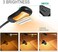 Vekkia Rechargeable 7 Led Eye-Care Book Light,Blue Light Blocking Reading Light,3 Levels,1600K for Strain-Free,.