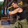 Wonderience Neoprene Sauna Suit for Men Waist Trainer Vest Zipper Body Shaper with Adjustable Tank Top.