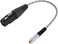 JOLGOO XLR Female to 3. 5mm Stereo Jack Audio Adapter Cable, 3-pin XLR Female to 1/8 inch TRS Mini Jack Adapter Cable, 1 Feet, Balanced Audio Converter Adapter Cable.