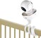 iTODOS Baby Monitor Mount for Arlo, Motorola Baby Monitor and Most Universal Monitors Camera, Versatile Twist Mount Without Tools or Wall Damage - White White BM182.