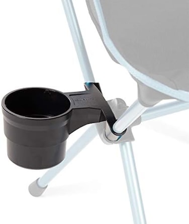 Helinox Cup Holder Accessory for Beach, Camping, and Backpacking Chairs.