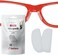 Setex Gecko Grip Glasses Nose Pads (5 Clear Pairs- Anti-Slip Nose Pads for Glasses, USA Made, Micro-Structured Fibers, Ultra-Strong Grip and Ultra-Soft, Self Stick Adhesive, 1 x 7 x 16 mm.
