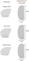 Setex Gecko Grip Glasses Nose Pads (5 Clear Pairs- Anti-Slip Nose Pads for Glasses, USA Made, Micro-Structured Fibers, Ultra-Strong Grip and Ultra-Soft, Self Stick Adhesive, 1 x 7 x 16 mm.