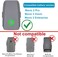 Hanatora 4 in 1 Foldable Battery Charging Hub for DJI Mavic 2 Pro/Zoom/Enterprise Drone,Multiple Charger Accessories with Charge Indicator LCD Display.