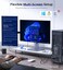 Warrky 4K DisplayPort to HDMI Adapter, Uni-Directional [Metal Case, Gold-Plated Pins] Display Port Source to HDMI Monitor Converter 1080P@120Hz Compatible for HP, AMD, NVIDIA. Male to Female.