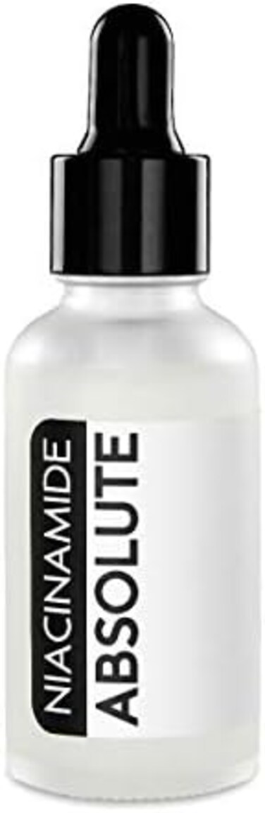 ABSOLUTE Niacinamide - 12% Niacinamide 1% Zinc PCAHyaluronic Acid 1oz, Vitamin B3 serum to Minimize Pores, Balance Oil Production, Wrinkles, Fine Lines, Facial Serum.