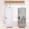 yotache Left Right Side Opening Screen Doors with Magnets 36 x 80, Reinforced Sewing Magnetic Insect Fly Mesh.