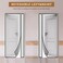 yotache Left Right Side Opening Screen Doors with Magnets 36 x 80, Reinforced Sewing Magnetic Insect Fly Mesh.