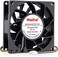 Wathai 80mm x 25mm PWN Fan, High Speed 5000RPM 12V 4Pin Fan, DC Brushless Cooling Fan, Big Airflow Fan.