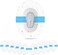HONYOU G6 Adhesive Patches-50Pack Waterproof Adhesive Patches for G6 Premium Transparent Overpatch 10 Days Long Stay Covers Easy to Use by One Hand.