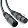 SiYear XLR Male 3 Pin to XLR Female 5 PinXLR Female 3 Pin to XLR Male 5 Pin Audio Cable, for Microphone DMX Stage Light Turnaround Etc（1Set / 2Pack.