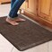 KMAT Kitchen Mat Cushioned Anti-Fatigue Floor Mat Waterproof Non-Slip Standing Mat Ergonomic Comfort Floor Mat Rug for Home,Office,Sink,Laundry,Desk 20"(Wx 30"(L,Brown.