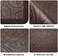KMAT Kitchen Mat Cushioned Anti-Fatigue Floor Mat Waterproof Non-Slip Standing Mat Ergonomic Comfort Floor Mat Rug for Home,Office,Sink,Laundry,Desk 20"(Wx 30"(L,Brown.