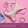 SLEEP &amp; GLOW SLEEPGLOW Pillow Bra Against Wrinkles Natural Silk with French Lace for SleepingBreast Support at Night (Pink.