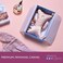 SLEEP &amp; GLOW SLEEPGLOW Pillow Bra Against Wrinkles Natural Silk with French Lace for SleepingBreast Support at Night (Pink.