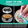 NORTHWEST ENTERPRISES UltraSonic Cleaner Solution-The Jewelry Cleaner,Eyeglass Cleaner,Ring Cleaner. for Gold Jewelry,Silver Jewelry,Platinum Jewelry,Diamonds, Non-Porous Precious and semi-Precious Je