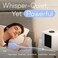 جهاز تبريد وترطيب الهواء المحمول الشخصي Evapolar evaLIGHT Plus، مروحة تبريد مكتبية، للمنزل والمكتب، مع اتصال USB وإضاءة LED مدمجة ملونة (أسود، ev-1500).