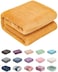 WONDER MIRACLE Fuzzy Throw Blanket, Plush Fleece Blankets for Adults, Toddler, Boys and Girls, Warm Soft Blankets and Throws for Bed, Couch, Sofa, Travel and Outdoor, Camping (Throw(50"x70", L-Banana.