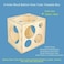 Pllieay 9 Sizes Collapsible Wood Balloon Sizer Cube Box for Balloon Decorations, Balloon Arches, Balloon Columns (2-10 Inch.