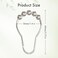 Amazer Shower Curtain Rings, Set of 12, Rust-Resistant Metal Shower Hooks Ring Shower Rings for Curtain Rolling Shower Curtain Hooks for Bathroom Shower Rod Shower Curtain Hangers - Nickel.