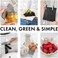 SUPERSCANDI Swedish Dishcloths for Kitchen Grey 10 Pack Reusable Compostable Kitchen Cloth Made in Sweden Cellulose Sponge Swedish Dish Cloths for Washing Dishes Reusable Paper Towels washable.