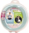 Kalencom Potette Plus 2-in-1 Travel Potty and Trainer Seat - Dual-Purpose Potty Training Toilet Seat - Portable Potty for Toddler Travel - with Durable, Lock-in Legs and Splash Guard - Pastel Mint.