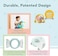 Kalencom Potette Plus 2-in-1 Travel Potty and Trainer Seat - Dual-Purpose Potty Training Toilet Seat - Portable Potty for Toddler Travel - with Durable, Lock-in Legs and Splash Guard - Pastel Mint.