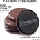 X-Protector Furniture Sliders - Multi-Surface Sliders for Carpet - Furniture Movers Hardwood Floors - Best 8-Pack 3 1/2&rdquo; Moving Pads and 8 Hardwood Socks - Move Your Furniture ON Any Surface Easily.