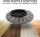 X-Protector Furniture Sliders - Multi-Surface Sliders for Carpet - Furniture Movers Hardwood Floors - Best 8-Pack 3 1/2&rdquo; Moving Pads and 8 Hardwood Socks - Move Your Furniture ON Any Surface Easily.