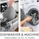 SUPERSCANDI 6 Pack Swedish Dishcloths for Kitchen - 100% BiodegradableCompostable Reusable Paper Towels Washable, Food-SafeWithout Plastic - Dish Rags Suitable for Any Surface, Grey.