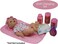The New York Doll Collection 50 Piece Baby Doll FeedingCaring Accessory Set in Zippered Carrying Case - Doll Pacifiers and Accessories for Dolls.