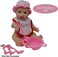 The New York Doll Collection 50 Piece Baby Doll FeedingCaring Accessory Set in Zippered Carrying Case - Doll Pacifiers and Accessories for Dolls.