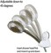 Pump&amp;Fix PumpFix Heavy Duty Suction Cup Adjustable Shower Head Holder for Non-Porous Surface.