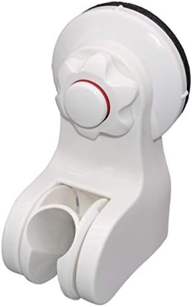 Pump&amp;Fix PumpFix Heavy Duty Suction Cup Adjustable Shower Head Holder for Non-Porous Surface.