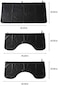 ICWEIMEI 3Pcs Set Car Protective Fender Covers Automotive Magnetic Protective Mat for Repair PU Leather Fender Cover Work Mat, Scratching Prevention Mat Pad with Hooks (Size L.