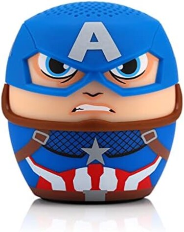 Bitty Boomers Marvel: Captain America - Mini Bluetooth Speaker.