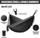 Grassman Camping Hammock DoubleSingle Portable Hammock with Tree Straps, Lightweight Nylon Parachute Hammocks Camping Accessories Gear for Indoor Outdoor Backpacking, Travel, Hiking, Beach.