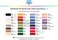 Simthread 32 Spool Madeira Colour Polyester Embroidery Machine Thread Kit 500M (550YSimilar to Madeira Robinson-Anton Colours - Essential Colour 1.