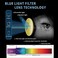 MAXJULI Blue Light Blocking Glasses,Computer Reading/Gaming/TV/Phones Glasses for Women Men 6001.