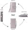 SENDEFN Wallets for Women Genuine Leather Credit Card Holder with RFID Blocking Large Capacity Wristlet.