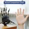 LewanSoul Robot Hand Five Fingers Solely Movement Bionic Robot Mechanical Arm DIY, Left Hand.