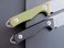 Eafengrow EF107 Fixed Blade Knife with D2 Steel Blade and Kydex Sheath - G10 Handle Compact Outdoor Field Utility Knife (Green.