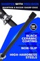 DALSTRONG Honing Rod - 10 inch - G10 Handle - Stainless Steel Core - Scratch-Free Ceramic Coating - Kitchen Knife Sharpener Chef Knife Polish - Professional Honing Steel - Sharpening Rod.