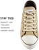 VSUDO Flat Double Layer Shoe Laces for Sneakers, Thick Flat Sneakers Shoelaces.