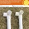 letsFix وصلات PVC مقاس 1/2 بوصة 5 اتجاهات (عبوة من 10 قطع، موصل أنابيب PVC من الدرجة المستخدمة في صناعة الأثاث، كوع PVC مقاس 1/2 بوصة لجميع هياكل وإطارات PVC التي تصنعها بنفسك، مقاوم للأشعة فوق البنفس