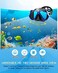 Greatever Dry Snorkel Set,Panoramic Wide View,Anti-Fog Scuba Diving Mask,Professional Snorkeling Gear.