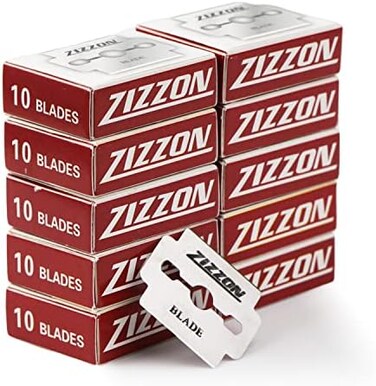 ZIZZON Callus Shaver Replacement Blades 100 Count.