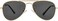 Gleyemor Kids Polarized Aviator Sunglasses for Little Girls Boys Age 3-8 (Gold/Grey.
