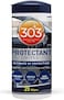303 Products Automotive Protectant Wipes - Ultimate UV Protection Prevent Fading Repels Dust, Lint, and Staining Non Greasy 25 Wipes, Blue, 16 Oz, 30397.